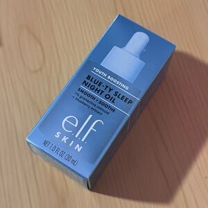 e.l.f. Cosmetics Youth Boosting Blue-ty Sleep Night Oil Skincare Beauty 1 oz New